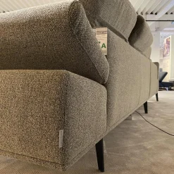 Ecksofa 24405 Stoff 3 Pepper S2298 Grau