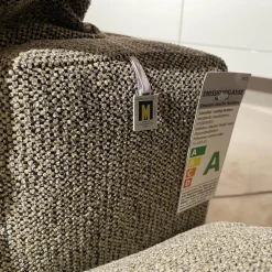 Ecksofa 24405 Stoff 3 Pepper S2298 Grau