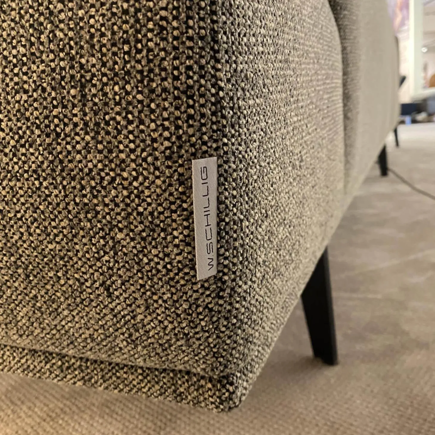 Ecksofa 24405 Stoff 3 Pepper S2298 Grau