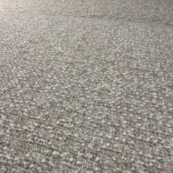 Ecksofa 05550003 XC Stoff 19 Serra 2041 02 Beige Grau Metallfuß 57 Matt Chrom