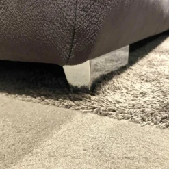 Ecksofa Agent Stoff Saddle Anthrazit mit Verstellfunktionen und Stauraum