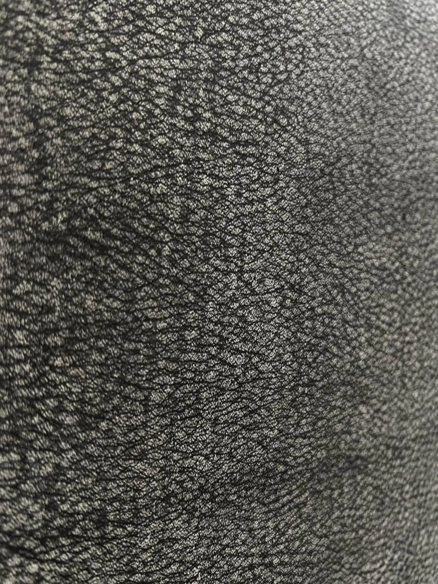 Ecksofa Akito Leder Crazy Nubuk 2510 73 Graphit Grau Plateau Räuchereiche Winkelfuß Stahl Schwarz Matt