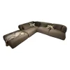 Ecksofa All Together 73620 Stoff 3677 95 Grau Inklusive Kissen Und Hocker