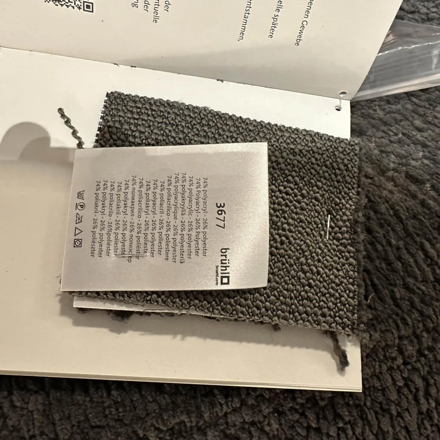 Ecksofa All Together 73620 Stoff 3677 95 Grau Inklusive Kissen Und Hocker