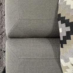 Ecksofa All Together 73620 Stoff 3677 95 Grau Inklusive Kissen Und Hocker