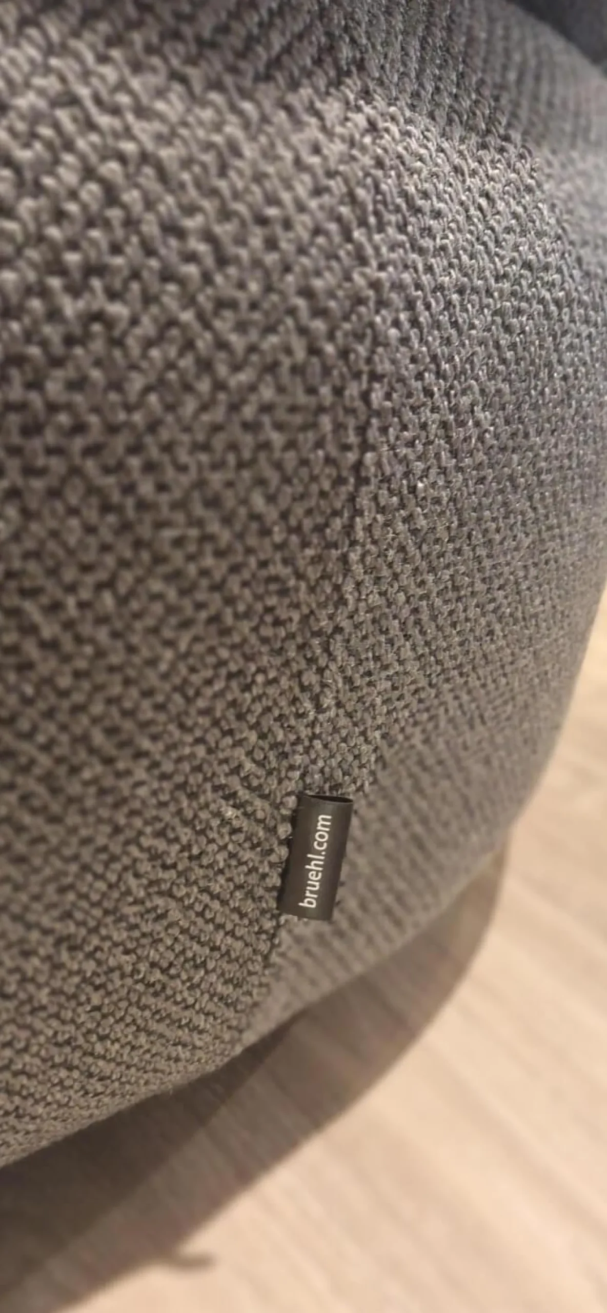 Ecksofa All Together Stoff 44 0093 Grau mit 4 Kissen