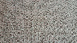 Ecksofa Anesa Stoff Berga Pink 1700 Füße Metall Schwarz