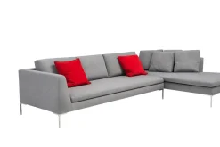 Ecksofa Charles Large Stoff Cat A 2816251 Astro Grau Mit 9 Kissen
