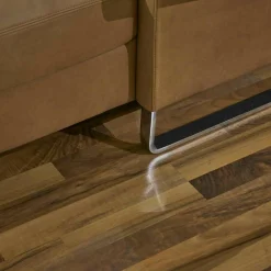 Ecksofa CL 960 Leder 390.850 Tabac Braun Kufe HG