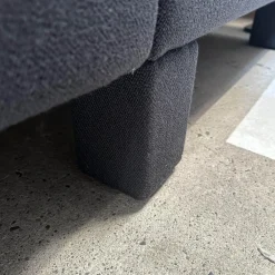 Ecksofa Conseta Stoff 9168 Anthrazit Gestell Anthrazit Mit Stoff Bezogen Mit Kissen Und Kopfstütze