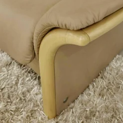 Ecksofa Eldorado Leder Paloma Sand Buche