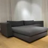 Ecksofa Exclusif Stoff B Unik Ardoise Grau