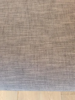 Ecksofa Exclusif Stoff Bari Brun Grau Füße Kunststoff Schwarz Inklusive 3 Kissen