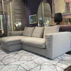 Ecksofa Hamptons Bezug Brescia 03 Beige
