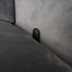 Ecksofa Inspiration Aktionsstoff Leno BW 1746-151 Blau Grau