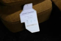 Ecksofa Lennox Stoff Regain 23 Ocre Braun mit Elektrischer Relaxfunktion und Sitztiefenverstellung