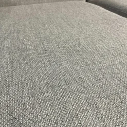 Ecksofa Mags Stoff Kvadrat Fiord 151 Grau Füße Kiefernholz Schwarz Gebeizt Inklusive Rückenkissen