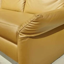 Ecksofa MR7300 Leder 22 Whisky Mit Relaxfunktionen