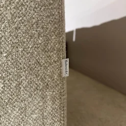 Ecksofa Paul Stoff KH520 Kiwi Grau Grün Gestell Zinnfarbig