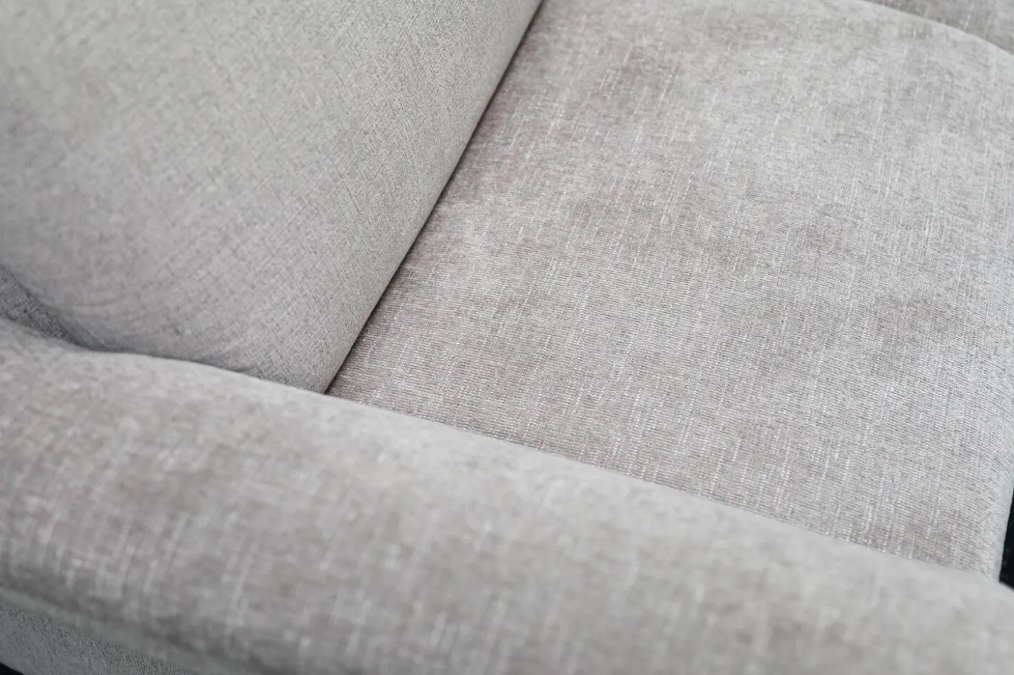 Ecksofa Picco Stoff Amane AC Malve Beige Braun mit Armlehnenverstellung