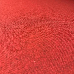 Ecksofa Pode Insert Stoff Tonica 611 Rot Füße Aluminium Chrom