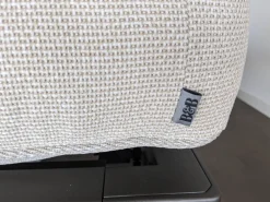 Ecksofa Ribes Outdoor Stoff Elisir Nature mit 7 Kissen