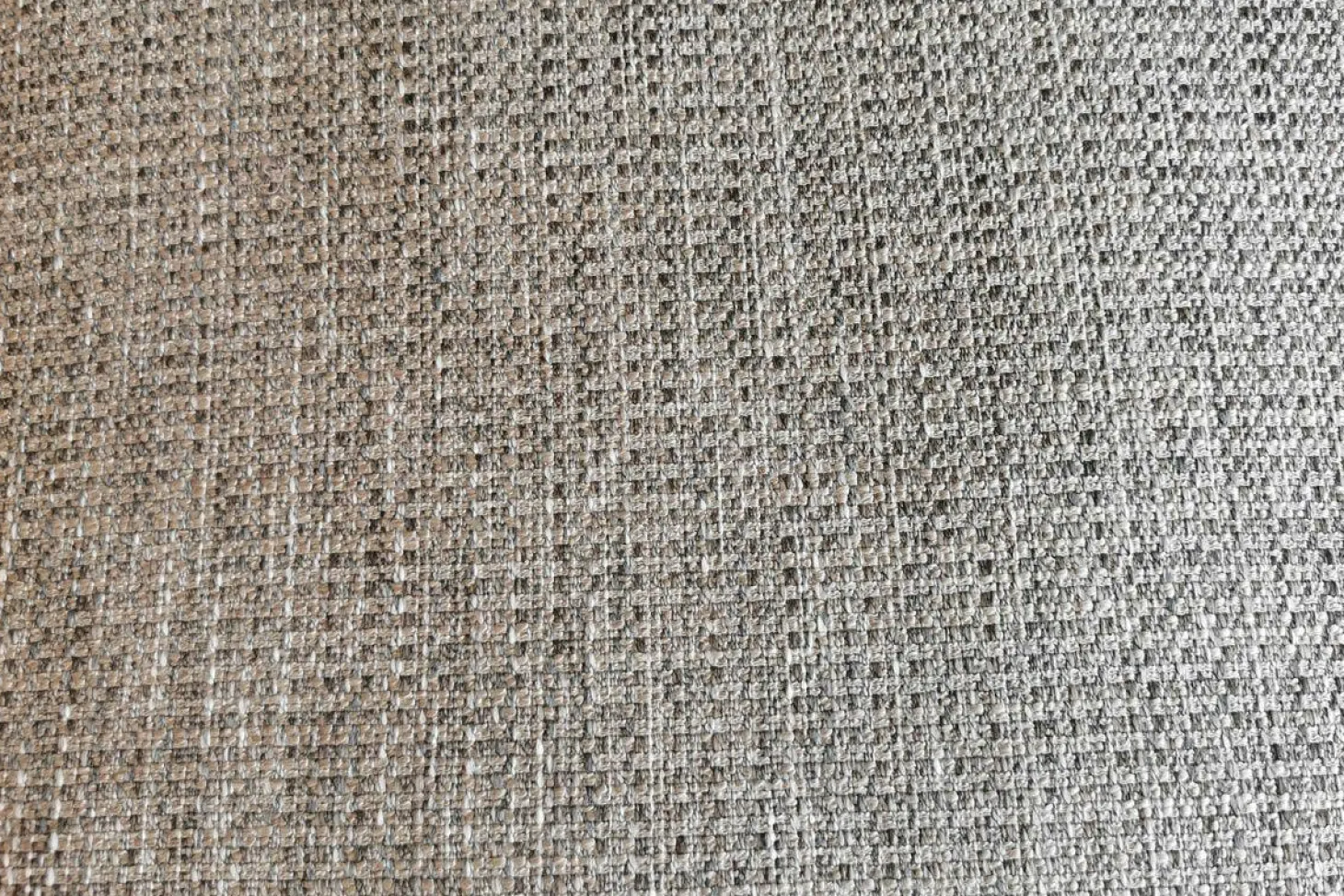 Ecksofa Sacco Stoff Carlucci Di Chivasso Beige Grau Meliert Kufen Metall Schwarz Lackiert