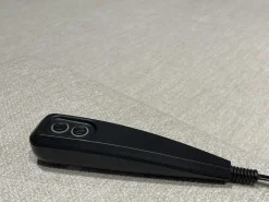 Ecksofa SO 3600 Stoff Calido Natur SG2 Metallfuß Schwarz mit Kissen und Sitztiefenverstellung