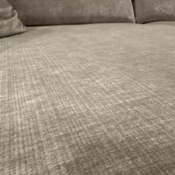 Ecksofa Sofalandschaft Inspiration Stoff Fame Beigebraun Sockelrahmen Holz