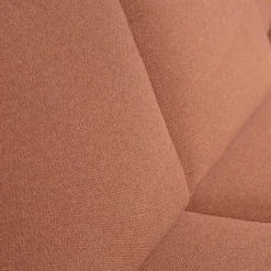 Ecksofa Spektra 1178 Bezug 24 Q2 Fashio Terra Rosa Braun Metallfüße Anthrazit