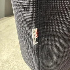 Ecksofa Stoff Cavallo Beage 06 Grau Metallfuß Schwarz Matt