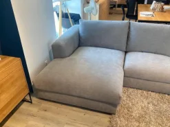 Ecksofa Stormy Stoff 2 Lapis Khaki Grün Grau Füße Kunststoff Mit Stoff Bezogen