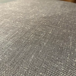 Ecksofa Tama Living Stoff B&B Spora 2038350 Braun Super Kufen Massivholz Eiche Weiß Alurahmen Bronze