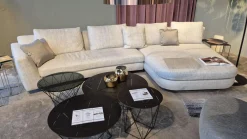 Ecksofa Tama Living Stoff 28 Pearl Beige