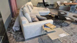 Ecksofa Tama Living Stoff 28 Pearl Beige