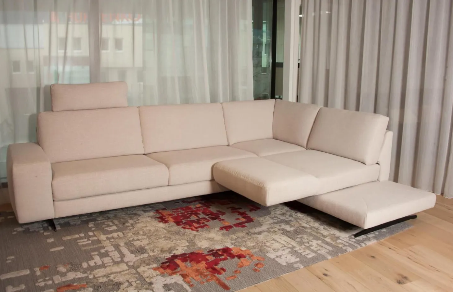 Ecksofa Upgrade Bezug Stoff 13 Aqua Clean 17 Schwertkufe Schwarz Matt