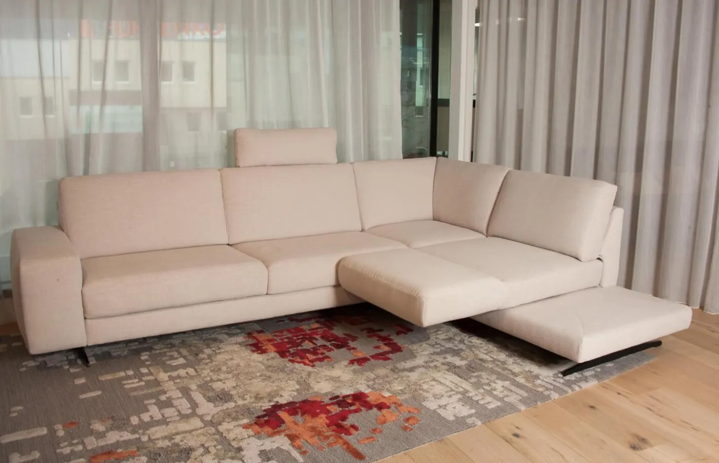 Ecksofa Upgrade Bezug Stoff 13 Aqua Clean 17 Schwertkufe Schwarz Matt