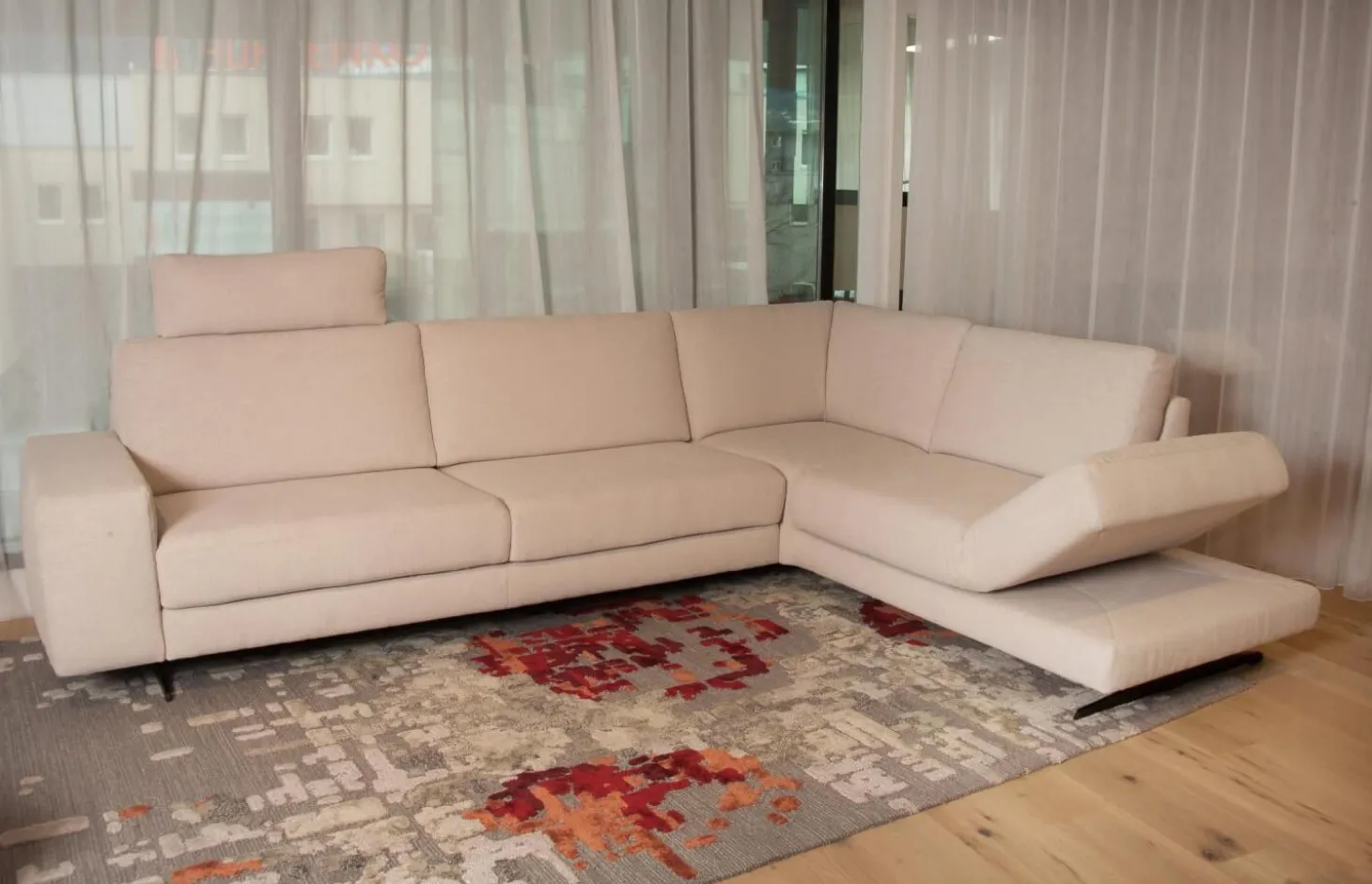 Ecksofa Upgrade Bezug Stoff 13 Aqua Clean 17 Schwertkufe Schwarz Matt