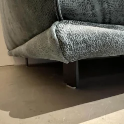 Ecksofa Wumms Typ 258 Leder Desperado Petrol 2120 17 Winkelstahlfuß Schwarz Matt Mit Fiunktionen