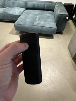 Ecksofa Wumms Typ 258 Leder Desperado Petrol 2120 17 Winkelstahlfuß Schwarz Matt Mit Fiunktionen