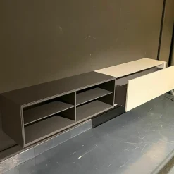 Edit Sideboard Hängend Mattlack Links Graphite Rechts Light Grey Grau