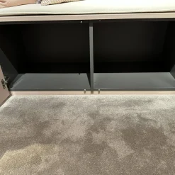 Einbauschrank Cabin Lack Basis Matt Rosenholz Innen Melamin Dunkelgrau