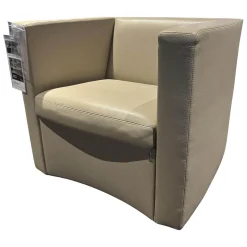 Einzelsessel CL 142.15 A Leder 43.400 Stone Drehteller Mit Rückholfunktion