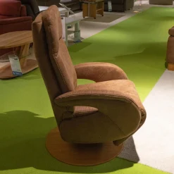 Elementgruppe Relaxa 6 0 Stoff Büffel Haselnuss Fuß Holz Eiche Geölt