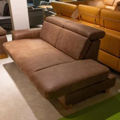 Elementgruppe Relaxa 6 0 Stoff Büffel Haselnuss Fuß Holz Eiche Geölt