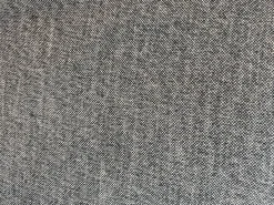 4er Set Armlehnstuhl Nena Stoff Tito 30 31816 Grau Gestell Stahl Schwarz Lackiert