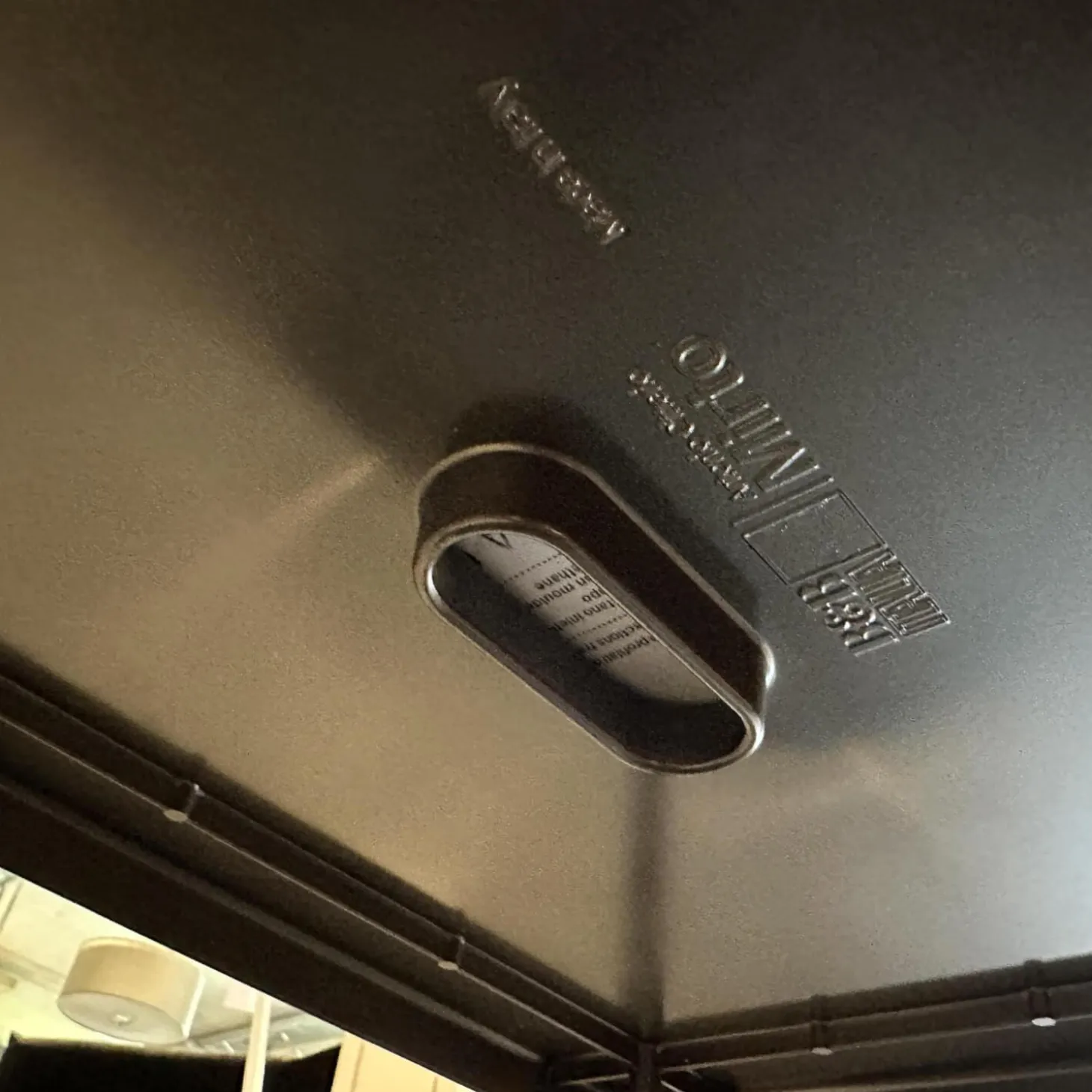 2-er Set Hocker Mirto Stoff Scozia 2489151 Grau Füße Schwarzchrom Lackiert