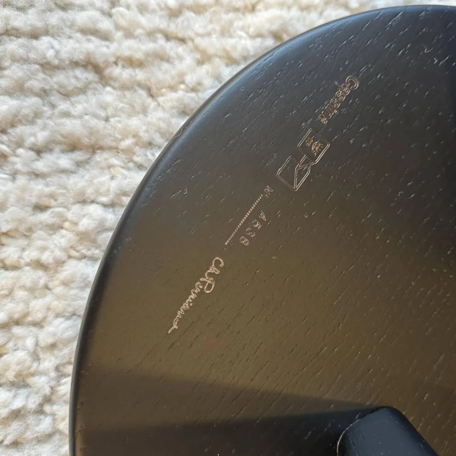 2er Set Hocker Tabouret Berger Und Meribel In Eichenholz Natur Und Schwarz Gebeizt