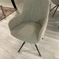 4er Set Mis Stativ Textilgewebe Alpine Natural Grau Stativgestell Metall Anthrazit Sitz Mit Drehfunktion