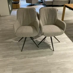 4er Set Mis Stativ Textilgewebe Alpine Natural Grau Stativgestell Metall Anthrazit Sitz Mit Drehfunktion